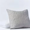 Coyuchi Manzanita Euro Sham - Pewter Home Goods