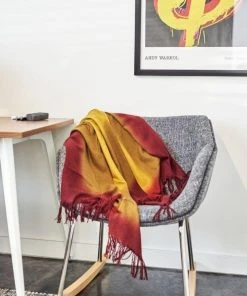 Studio Variously Marigold Merino Blanket Home Goods