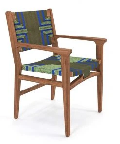 Masaya & Co. Chontales Arm Chair - Emerald Coast Pattern Furniture
