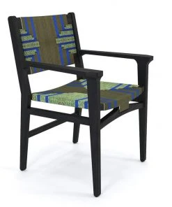 Masaya & Co. Chontales Arm Chair - Emerald Coast Pattern Furniture