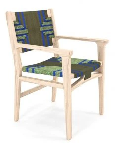 Masaya & Co. Chontales Arm Chair - Emerald Coast Pattern Furniture