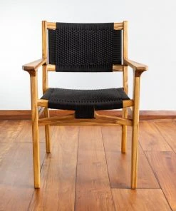 Masaya & Co. Chontales Arm Chair - Solid Black Furniture 9 Masaya & Co. Chontales Arm Chair - Solid Black Furniture