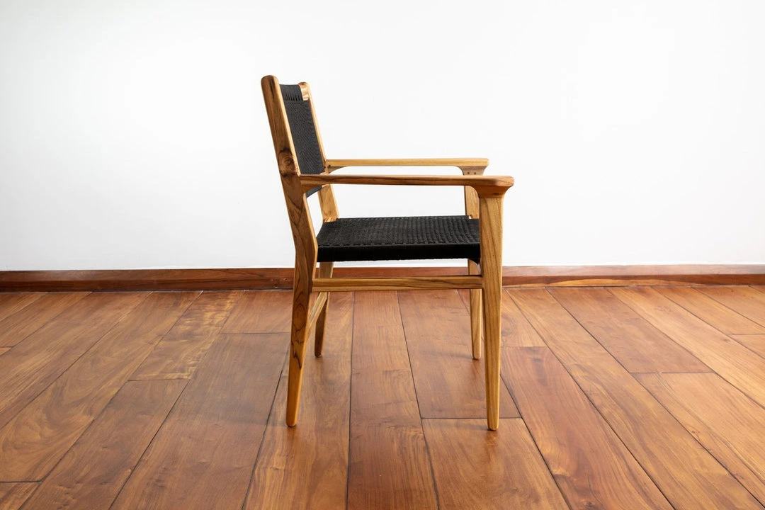 Masaya & Co. Chontales Arm Chair - Solid Black Furniture 3 Masaya & Co. Chontales Arm Chair - Solid Black Furniture