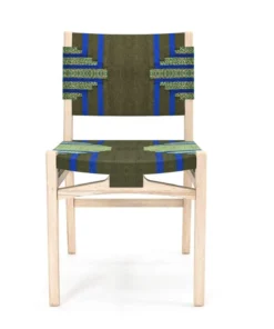 Masaya & Co. Chontales Dining Chair - Emerald Coast Pattern