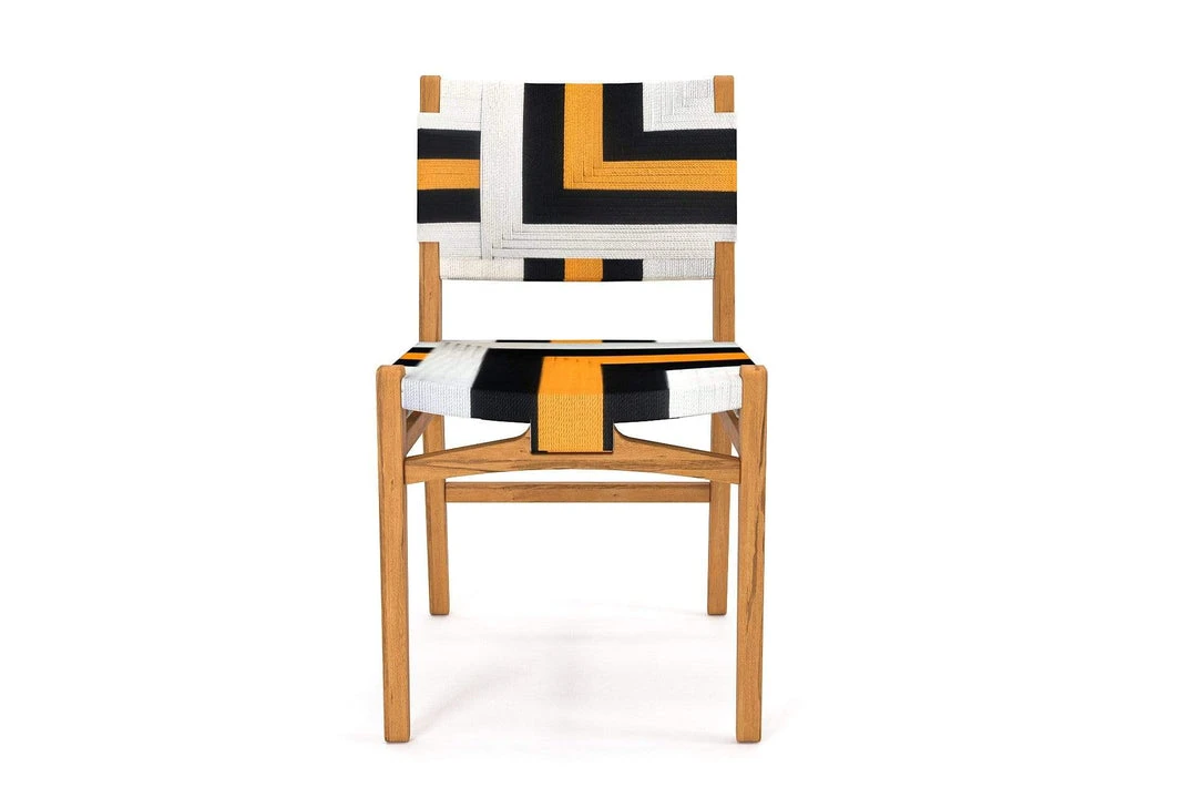Masaya & Co. Furniture Chontales Dining Chair - Queen Bee Pattern 3 Masaya & Co. Furniture Chontales Dining Chair - Queen Bee Pattern