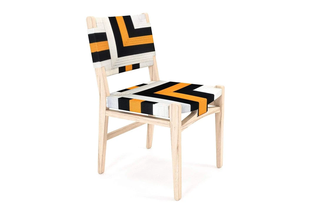 Masaya & Co. Furniture Chontales Dining Chair - Queen Bee Pattern 11 Masaya & Co. Furniture Chontales Dining Chair - Queen Bee Pattern