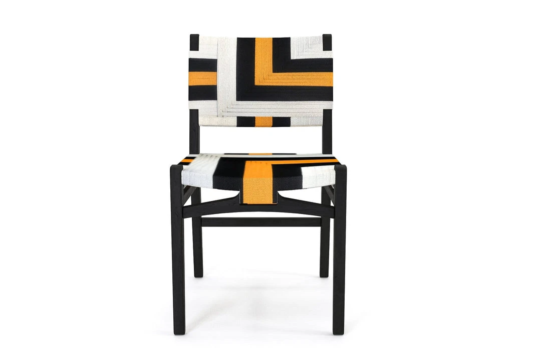 Masaya & Co. Furniture Chontales Dining Chair - Queen Bee Pattern 8 Masaya & Co. Furniture Chontales Dining Chair - Queen Bee Pattern