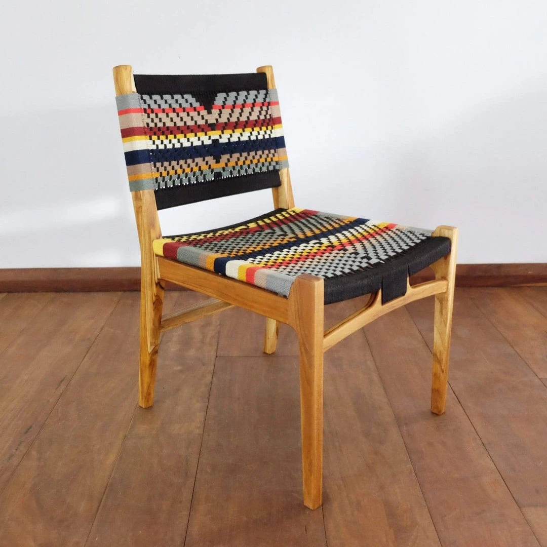 Masaya & Co. Chontales Dining Chair - San Geronimo Pattern 1 Masaya & Co. Chontales Dining Chair - San Geronimo Pattern