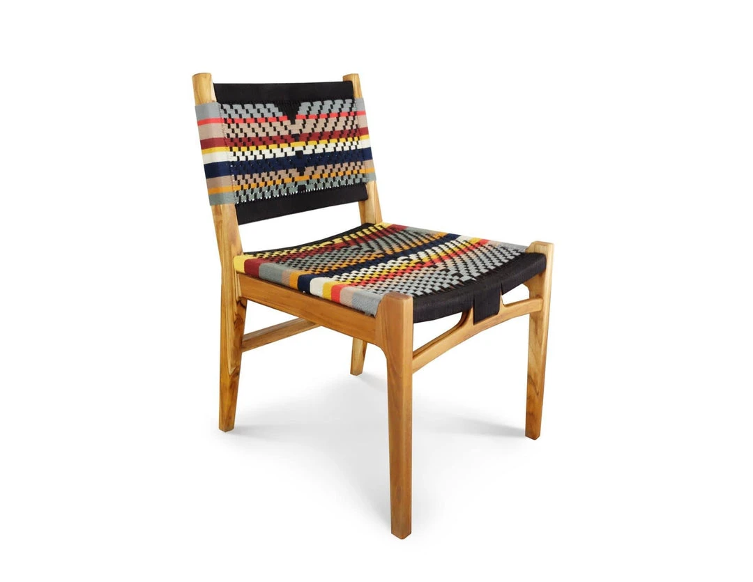 Masaya & Co. Chontales Dining Chair - San Geronimo Pattern 4 Masaya & Co. Chontales Dining Chair - San Geronimo Pattern