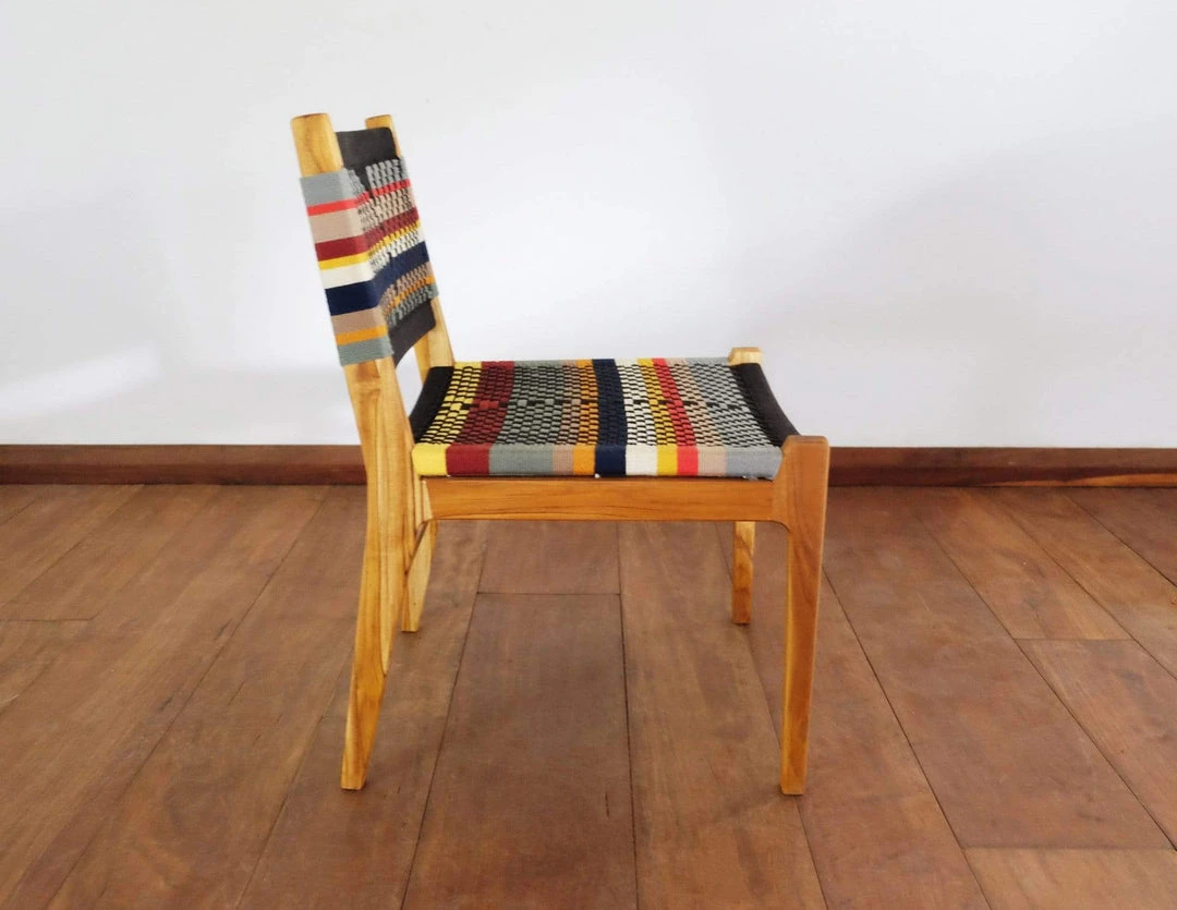Masaya & Co. Chontales Dining Chair - San Geronimo Pattern 2 Masaya & Co. Chontales Dining Chair - San Geronimo Pattern