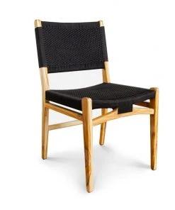 Masaya & Co. Handcrafted Chontales Dining / Desk Chair - Solid Black Manila 10 Masaya & Co. Handcrafted Chontales Dining / Desk Chair - Solid Black Manila