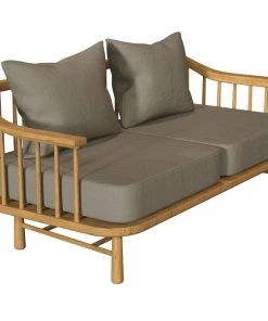 Masaya & Co. Coyolito Sunbrella Loveseat Sofa Furniture