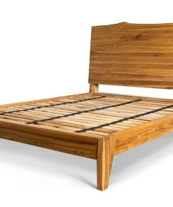 Masaya & Co. Gavilana Live Edge Teak Bed Furniture