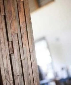 Masaya & Co. Handcrafted Geo Hall Large Mirror