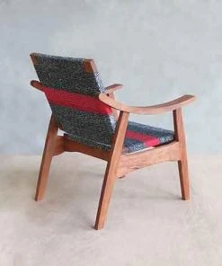 Masaya & Co. Izapa Arm Chair - Granito Red Stripe Manila