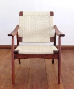 Masaya & Co. Izapa Solid Manila Arm Chair Handcrafted