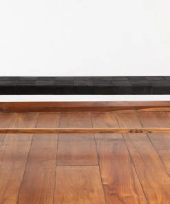 Masaya & Co. Furniture Masaya Leather Bench - Black