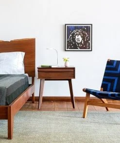 Masaya & Co. Furniture Masaya Manila Lounge Chair - Midnight Blue