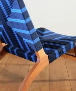Masaya & Co. Furniture Masaya Manila Lounge Chair - Midnight Blue 17 Masaya & Co. Furniture Masaya Manila Lounge Chair - Midnight Blue