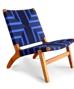 Masaya & Co. Furniture Masaya Manila Lounge Chair - Midnight Blue 23 Masaya & Co. Furniture Masaya Manila Lounge Chair - Midnight Blue
