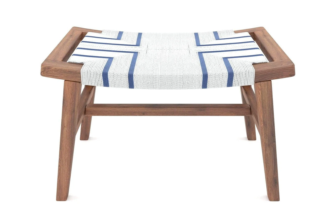 Masaya & Co. Masaya Manila Ottoman - Ruben Pattern 3 Masaya & Co. Masaya Manila Ottoman - Ruben Pattern