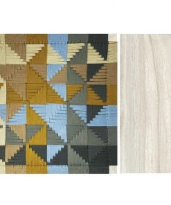 Masaya & Co. Furniture Masaya Manila Lounge Chair - Prisma Pattern