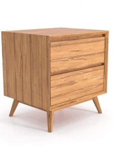Masaya & Co. Mid Century Two Drawer Side Table / Nightstand 18 Masaya & Co. Mid Century Two Drawer Side Table / Nightstand