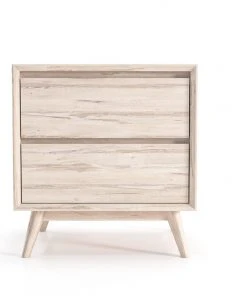 Masaya & Co. Mid Century Two Drawer Side Table / Nightstand 16 Masaya & Co. Mid Century Two Drawer Side Table / Nightstand