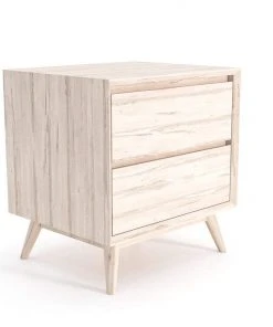 Masaya & Co. Mid Century Two Drawer Side Table / Nightstand 14 Masaya & Co. Mid Century Two Drawer Side Table / Nightstand