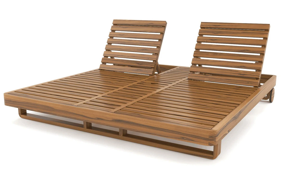 Masaya & Co. Furniture Miramar Outdoor Double Chaise Lounge 2 Masaya & Co. Furniture Miramar Outdoor Double Chaise Lounge