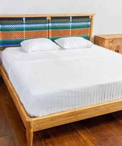 Masaya & Co. Monimbo Teak Bed - Mot Mot Furniture