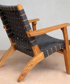 Masaya & Co. Outdoor Arm Chair - Charcoal Sunbrella 18 Masaya & Co. Outdoor Arm Chair - Charcoal Sunbrella