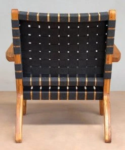 Masaya & Co. Outdoor Arm Chair - Charcoal Sunbrella 17 Masaya & Co. Outdoor Arm Chair - Charcoal Sunbrella