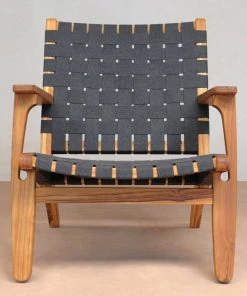 Masaya & Co. Outdoor Arm Chair - Charcoal Sunbrella 16 Masaya & Co. Outdoor Arm Chair - Charcoal Sunbrella