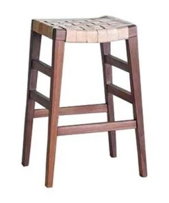 Masaya & Co. Masaya Leather Barstool Furniture