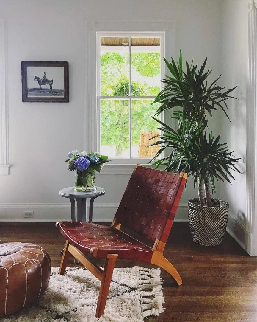 Masaya & Co. Furniture Masaya Leather Lounge Chair 4 Masaya & Co. Furniture Masaya Leather Lounge Chair