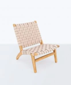 Masaya & Co. Furniture Masaya Leather Lounge Chair