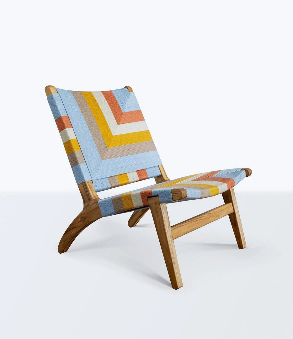 Masaya & Co. Furniture Masaya Manila Lounge Chair - Yemaya 1 Masaya & Co. Furniture Masaya Manila Lounge Chair - Yemaya