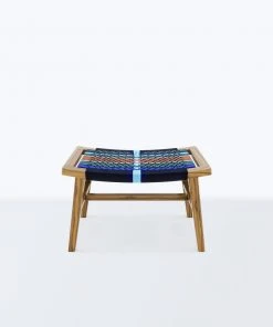 Masaya & Co. Masaya Manila Ottoman - Mot Mot Pattern