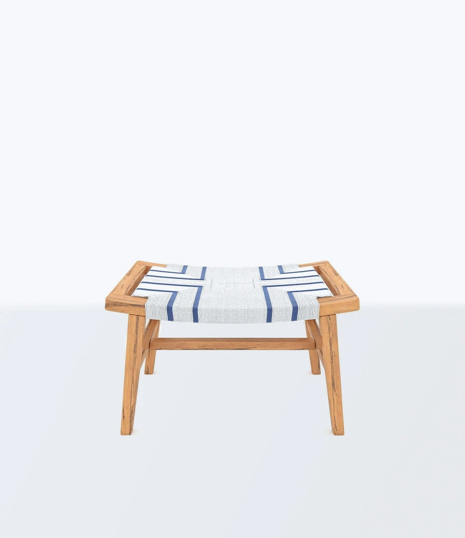 Masaya & Co. Masaya Manila Ottoman - Ruben Pattern 1 Masaya & Co. Masaya Manila Ottoman - Ruben Pattern