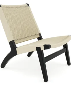 Masaya & Co. Masaya Solid Manila Lounge Chair Furniture