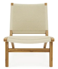 Masaya & Co. Masaya Solid Manila Lounge Chair Furniture