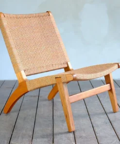 Masaya & Co. Masaya Solid Manila Lounge Chair Furniture