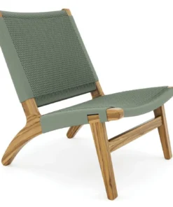 Masaya & Co. Masaya Solid Manila Lounge Chair Furniture