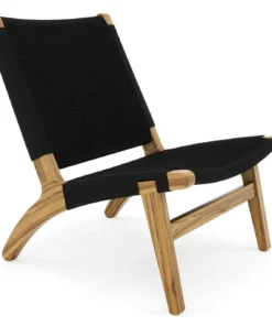 Masaya & Co. Masaya Solid Manila Lounge Chair Furniture