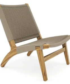 Masaya & Co. Masaya Solid Manila Lounge Chair Furniture
