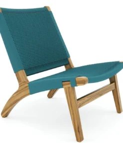 Masaya & Co. Masaya Solid Manila Lounge Chair Furniture
