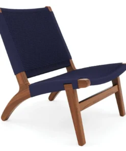 Masaya & Co. Masaya Solid Manila Lounge Chair Furniture