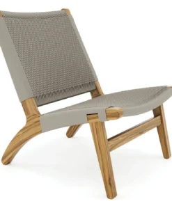 Masaya & Co. Masaya Solid Manila Lounge Chair Furniture