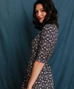 Mata Traders Aditi Moonrise Tencel Wrap Dress